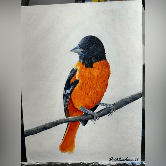 Other - Original Oriole Oil Painting!! ✨✨